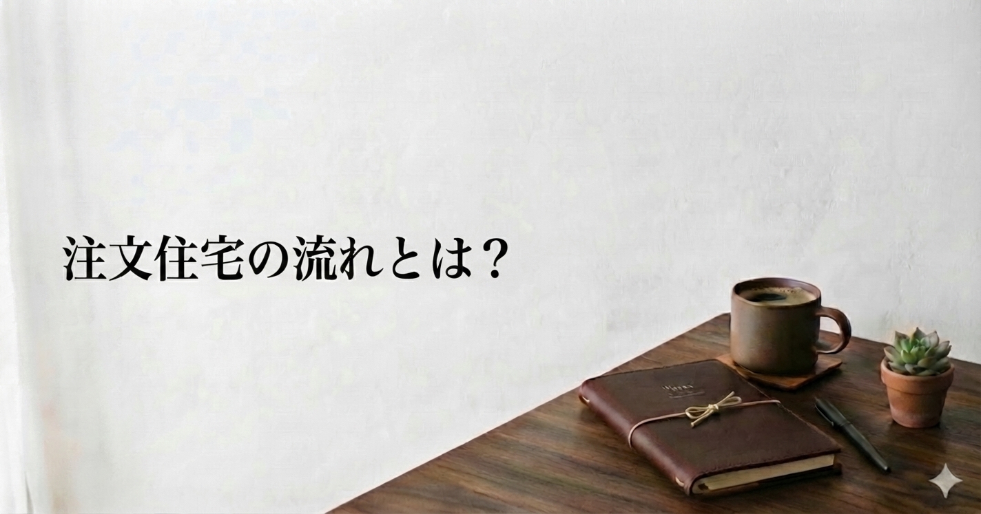 注文住宅の流れとは？